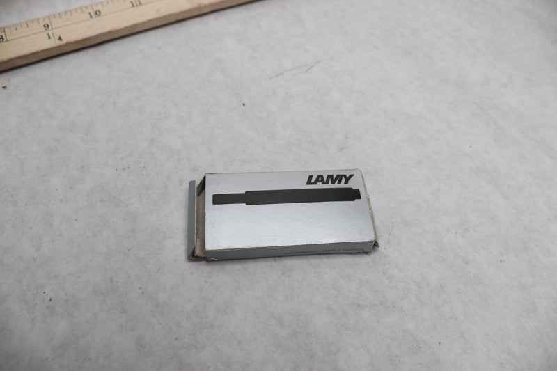 (5-Pk) Lamy Black Ink Cartridges T-10
