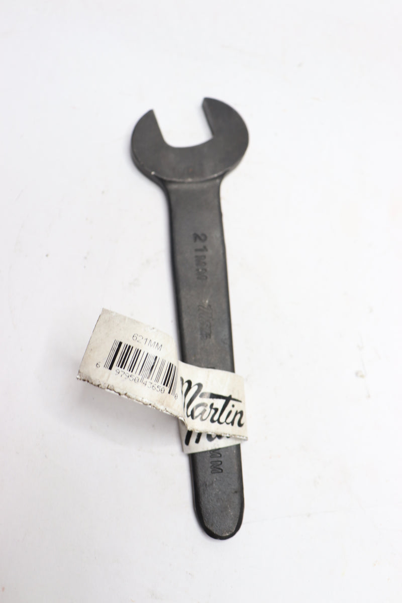 Martin Check Nut Open End Wrench Metric Black 21mm 621MM