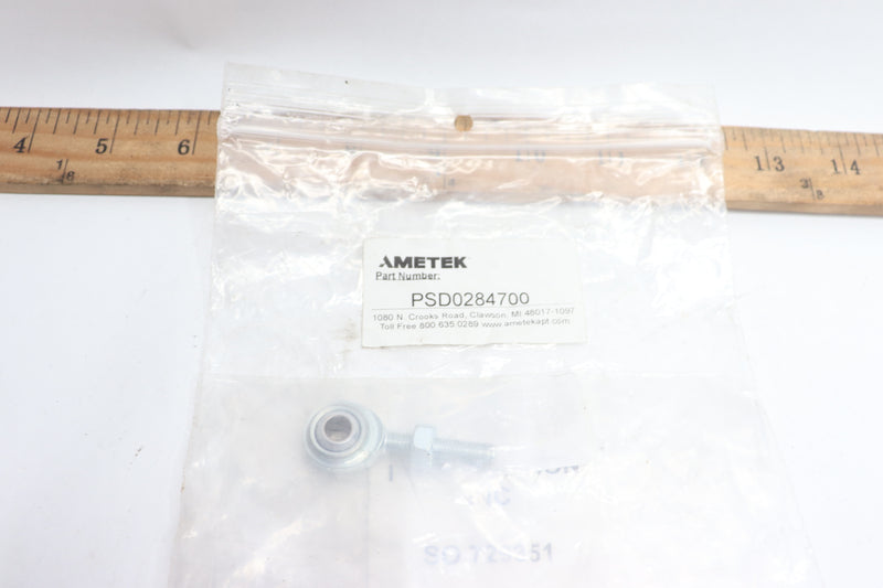 Ametek Rod End & Nut Assembly Zinc Plated Steel 1/4"-28 PSD0284700