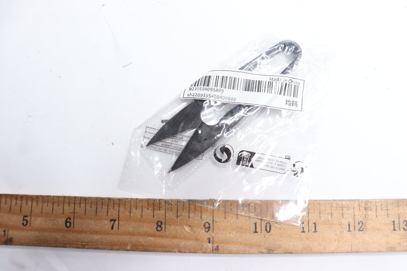 Shein U-shaped Scissors Stainless Steel Minimalist Black SH2209195450409010