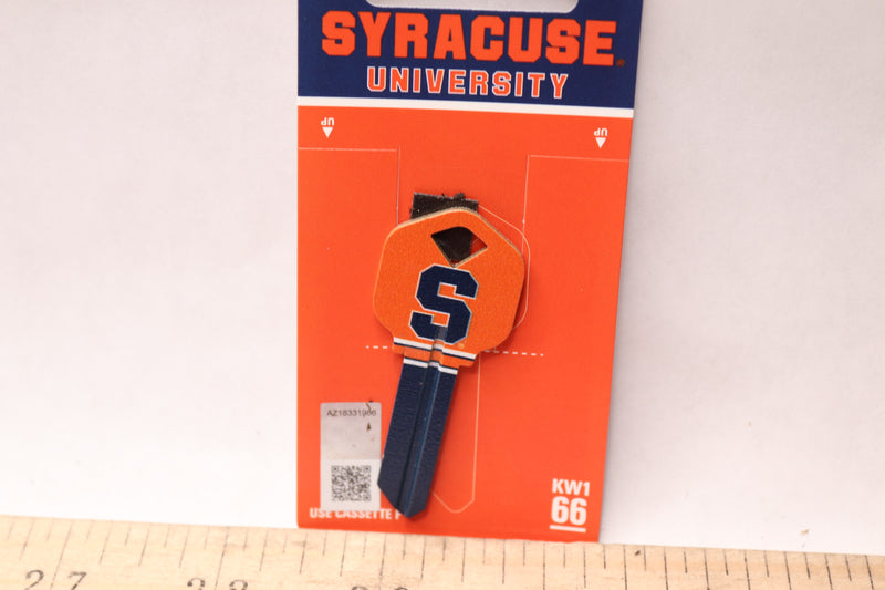 Syracuse House Key Blank Orange