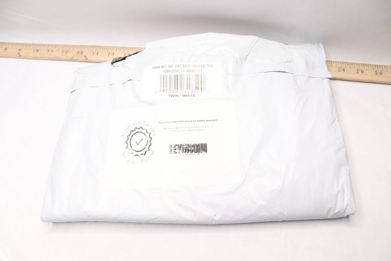 Levinsohn Classic Tailored Microfiber Drop Length Bed Skirt Dust Ruffle