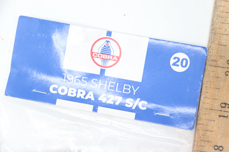 Cobra 1965 Shelby 427 S/C 20 Model Car Parts