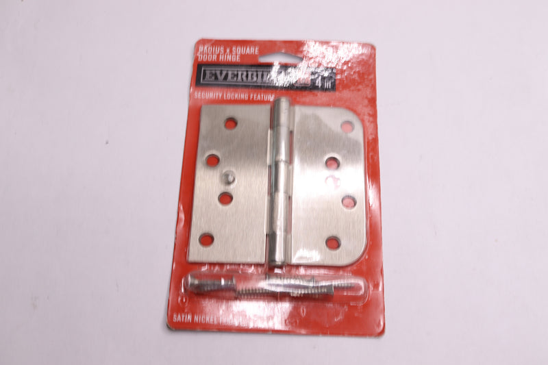 Everbilt Half Square Corner and Half Security Door Hinge 14449