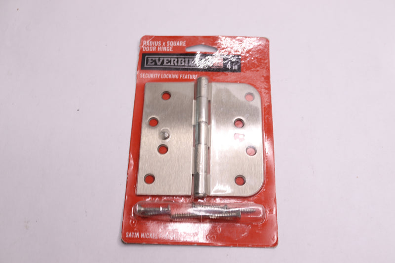 Everbilt Half Square Corner and Half Security Door Hinge 14449