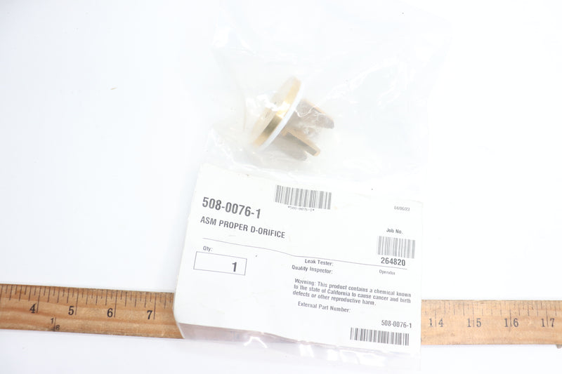 ASM Proper D-Orifice 508-0076-1