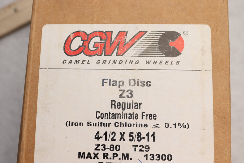 CGW Z3 Right Angle Grinder Abrasive Flap Disc Type 29 42335