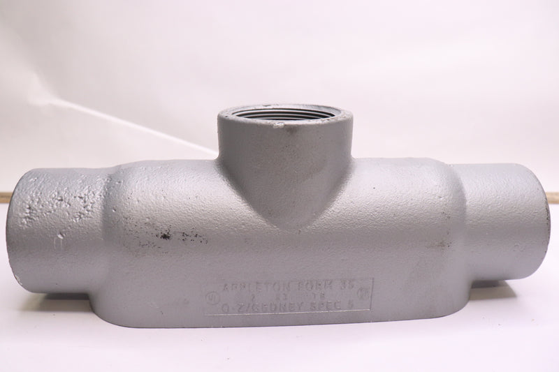 Appleton Malleable Iron Conduit Outlet Body 2&quot; 53 TB Form 35