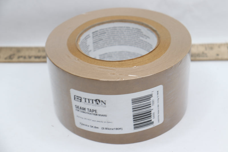 Grip Rite Titan Seam Tape for Construction Board 2.83" x 180' GR3TPTB