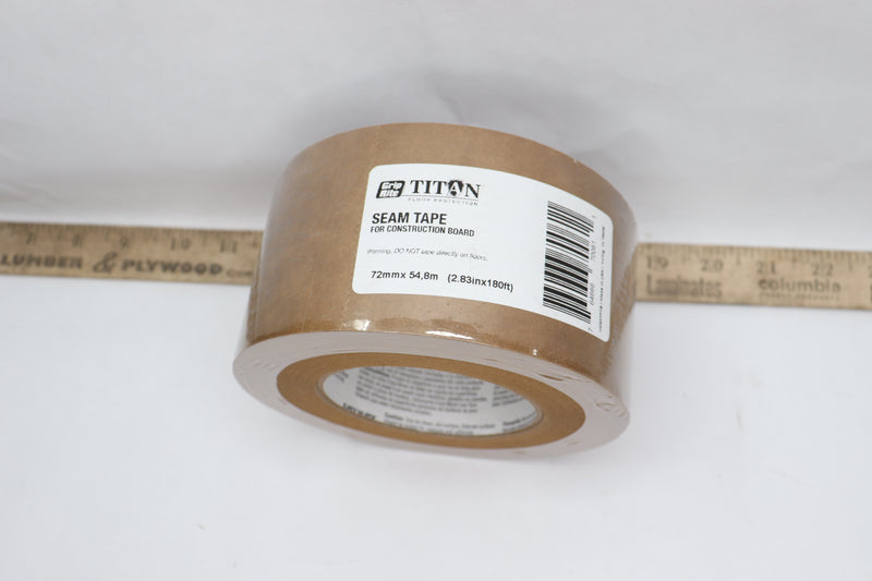 Grip Rite Titan Seam Tape for Construction Board 2.83" x 180' GR3TPTB