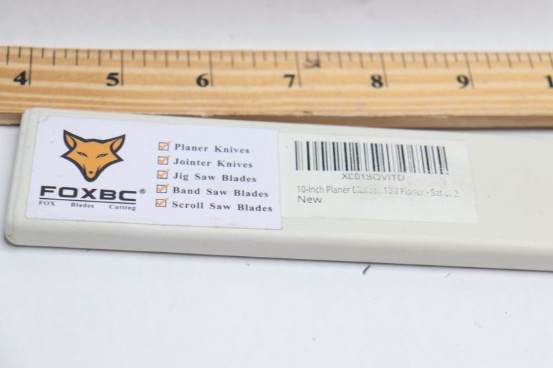 (2-Pk) Foxbc Replacement Planer Blades 10" 10N