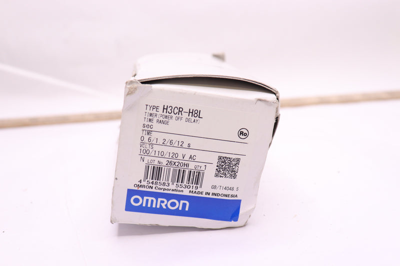 Omron Single Function Timing Relay 120V AC 5A 250V 8-Pins DPDT