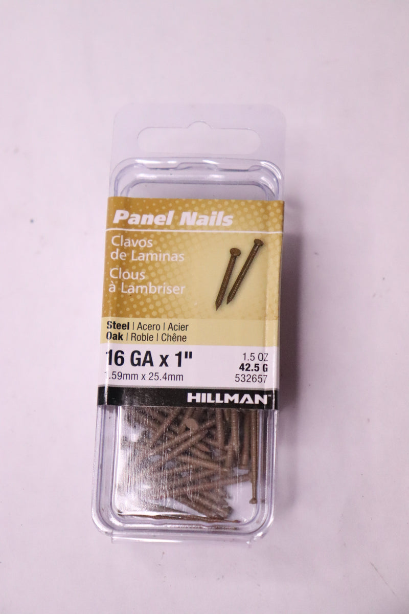 Hillman Panel Board Nails Steel 16-Gauge 1.5Oz 1" 532657