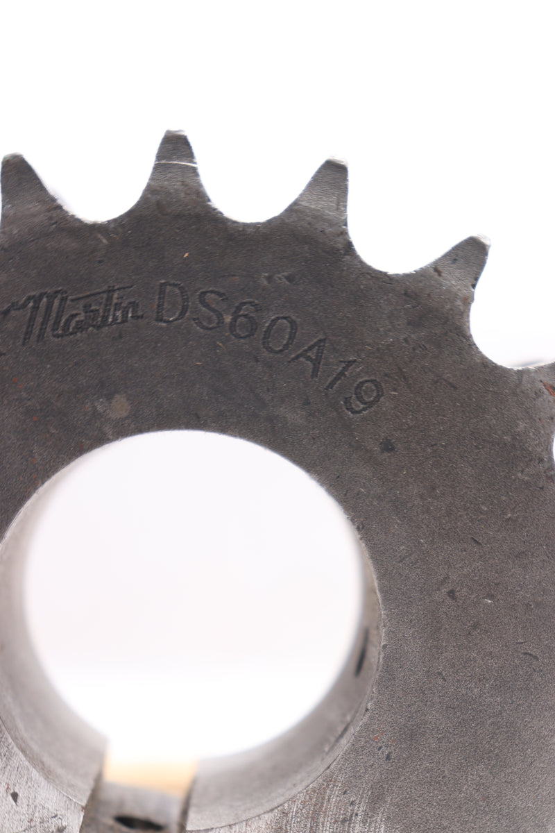 Martin Double Single Sprocket Steel 3/4" x 0.7500" Stock Bore DS60A19