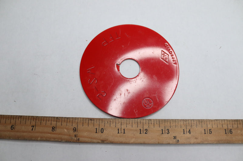Johnson Controls Fire Sprinkler Pendent Water Shield Red WS-2