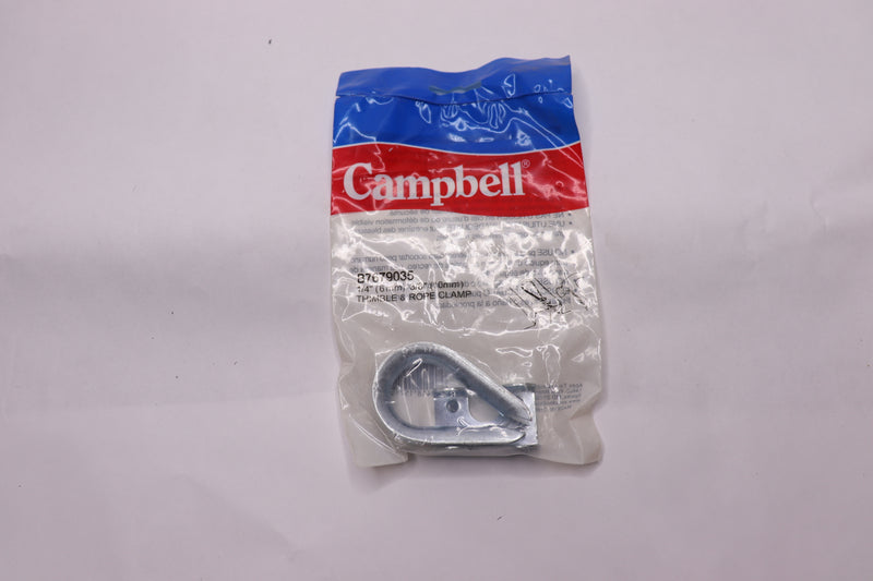 Campbell Rope Clamp Zinc Plated 1/4" - 3/8" B7679035