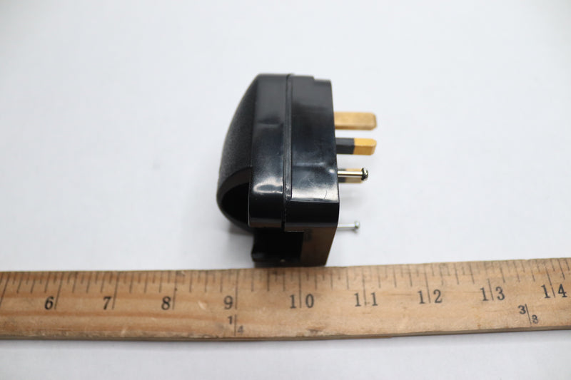 Powerconnections UK Plug Converter Black 13A SCP3