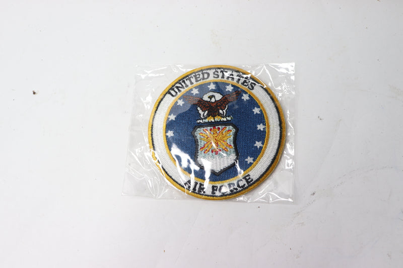 Air Force Round Patch Veteran Owned Business 3"