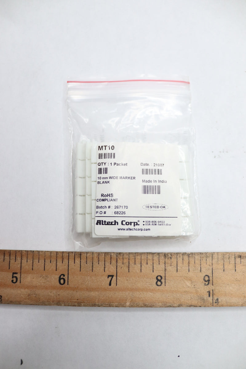 Altech Marking Systems Blank Marking Tags 10mm MT10