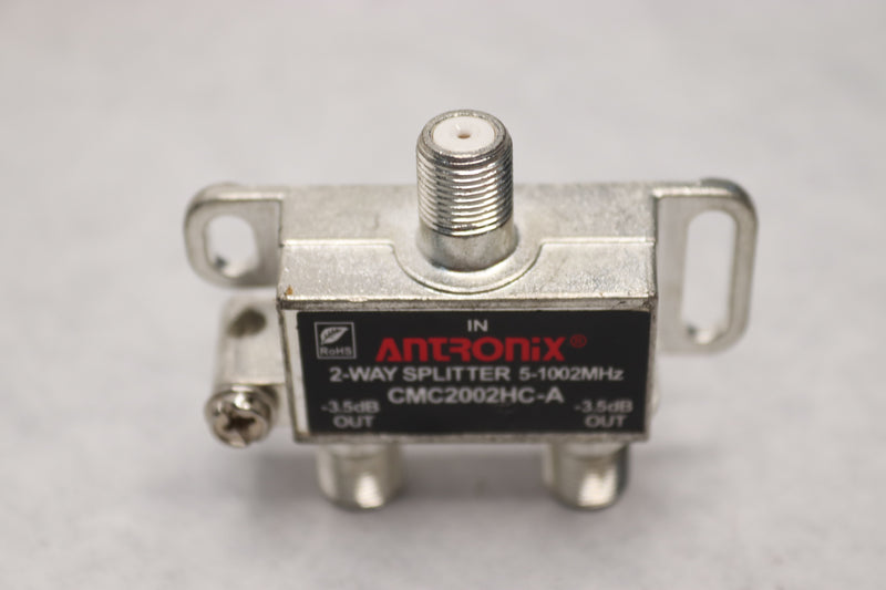 Antronix A Series 2-Way Horizontal Splitter 1 GHz 5-1002 MHZ MoCA Capable