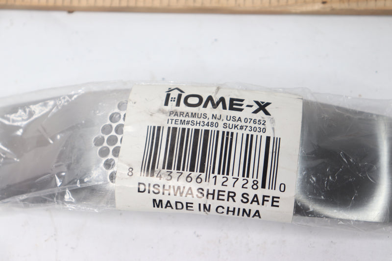 Home-X Arc Manual Garlic Press Stainless Steel SH3480