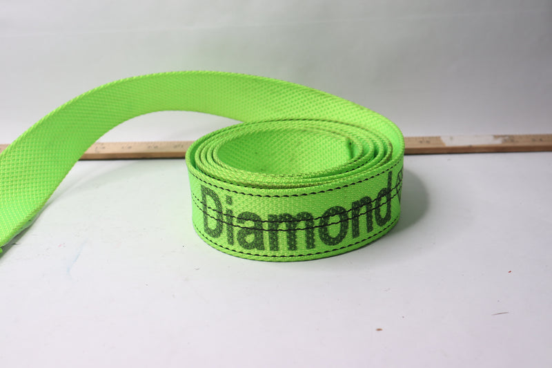 Diamond Weave Wheel Lift Lasso w/ D Ring 3,333 lbs 2" x 8'