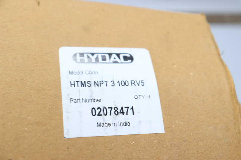 Hydac Suction Strainer HTMS NPT 3 100 RV5 2078471