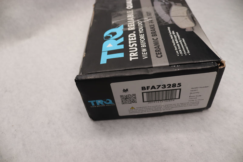 (4-Pk) TRQ Rear Ceramic Brake Pads Set BFA73285