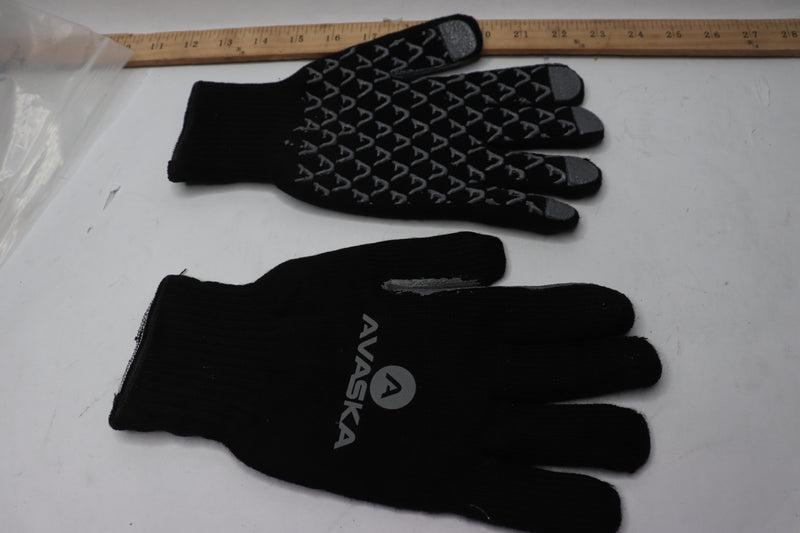 (Pair) Avaska Double Layer Knit Grip Glove Small AG450
