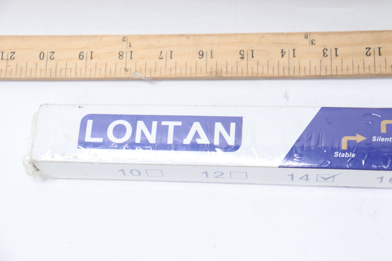 (Pair) Lontan Soft Close Drawer Slides 3 Fold Full Extension Heavy Duty 14''