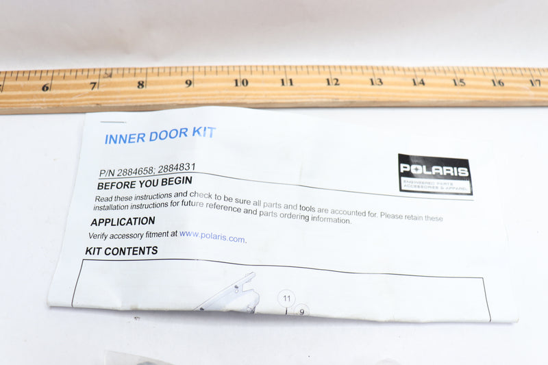 Polaris Inner Door - Hardware Pack Only