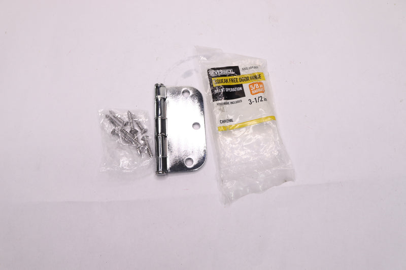 Everbilt Residential Adjustable Spring Door Hinge Satin Nickel 3-1/2" 640892