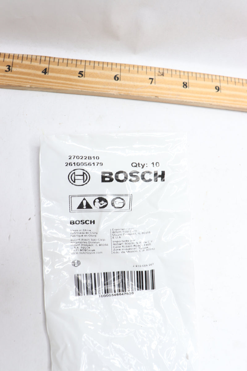 (10-Pk) Bosch Screwdriver Insert Bit P3 Phillips Point 1" 27022B10