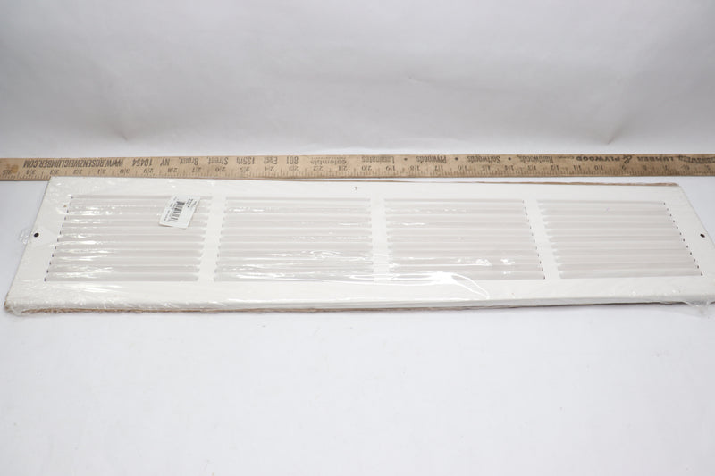 Hart Cooley Air Vent Cover White 24" x 4" H150445