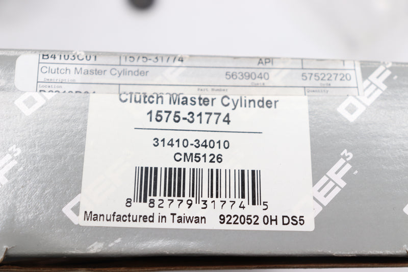 OEF3 Clutch Master Cylinder 1575-31774