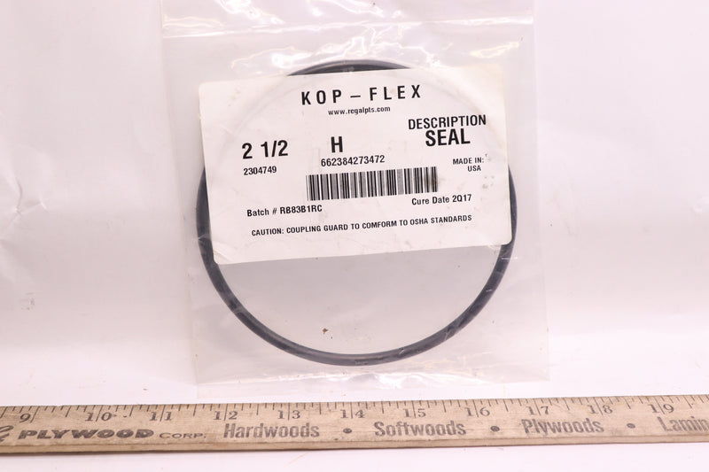 Kop-Flex Coupling Seal Nitrile Rubber 2-1/2 H 4-7/8" O.D 2304749