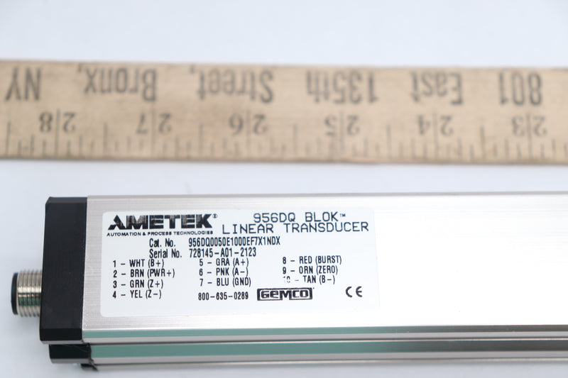 Ametek 956DQ BLOK Linear Transducer 956DQ