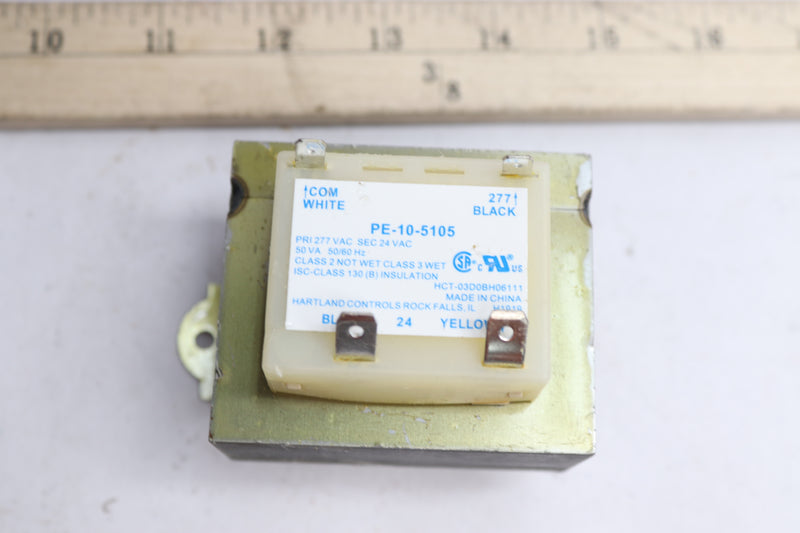 Transformer Primary 277 VAC Secondary 24 VAC 50VA PE-10-5105