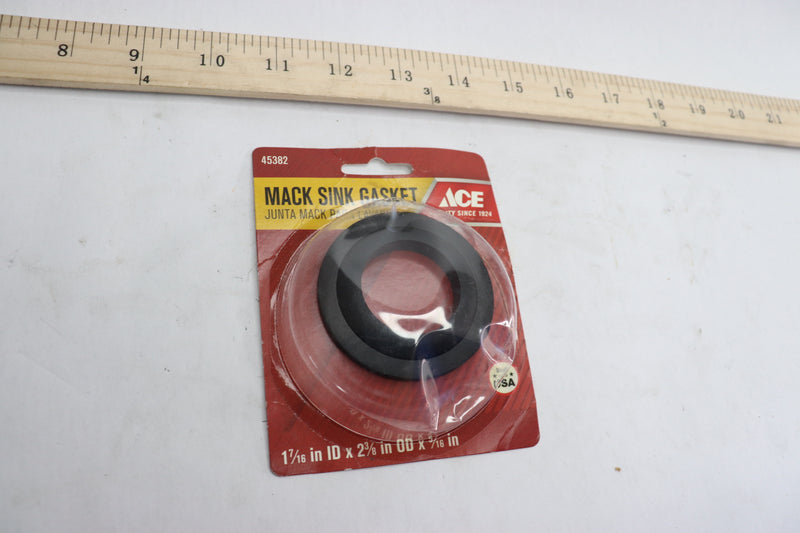 Ace Hardware Mack Lavatory Gasket 1-7/16" ID x 2-3/8" OD x 5/16" 45382