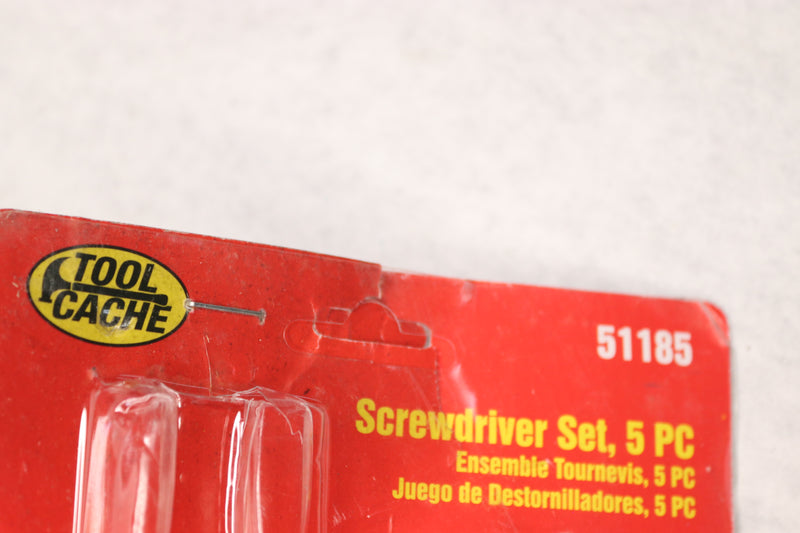 Tool Cache Screwdriver Set 51185 - Incomplete What's Shown
