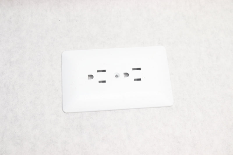 Hubbell Duplex Wall Plate Cover White MW2000W