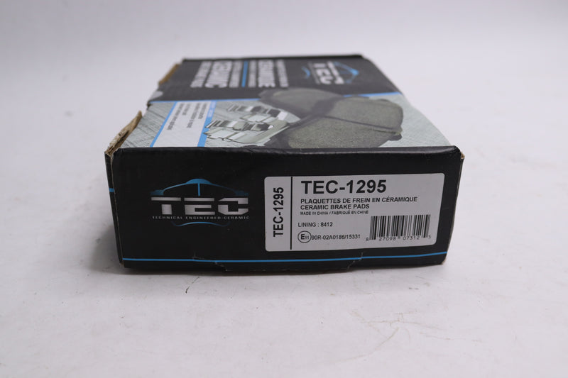 TEC Ceramic Brake Pad With Hardware TEC-1295