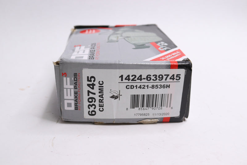 OEF3 Front Disc Brake Pads Ceramic 1424-639745