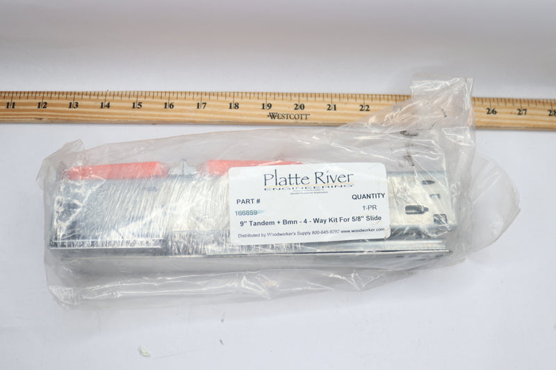 Platte River 4-Way Kit 9" Tandem + BMN for 5/8" Slide 166859