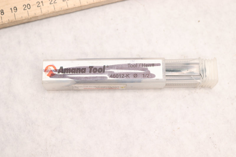 Amana Tool 3Fl Compression Spiral Solid Carbide 1/2" Dia 46012-K