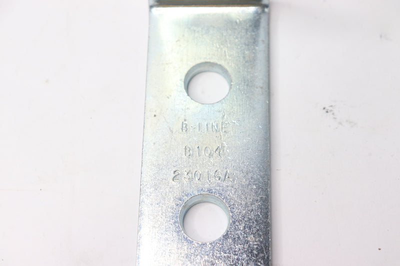 B-Line Steel Corner Brace Zinc Plated B104 6" x 1-1/8" 23016A