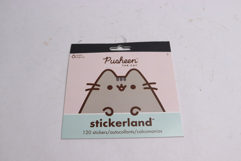 (120-Pk) Pusheen The Cat Stickerland Stickers