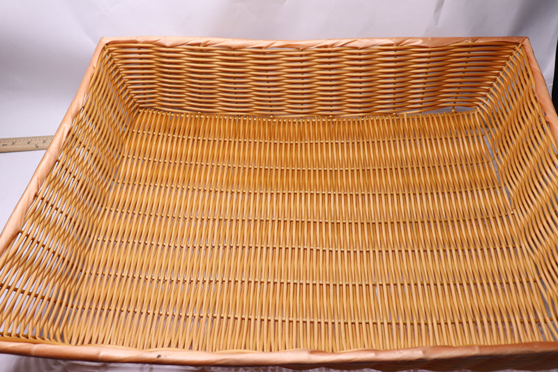 Basket Synthetic Jakarta Cane 24" L x 17.5" W SW00248SYN