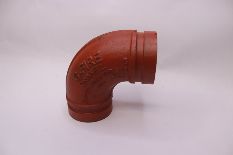 Grinnell Elbow 90 Degree FIG 510 73.0 MM Grooved x Grooved 2.5"