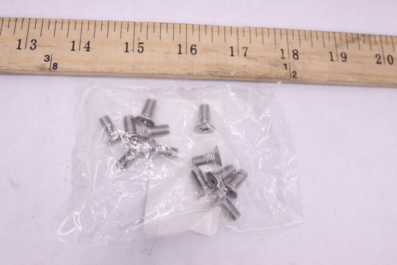 (12-Pk) Baldwin Machine Screws Polished Nickel 1052022MS